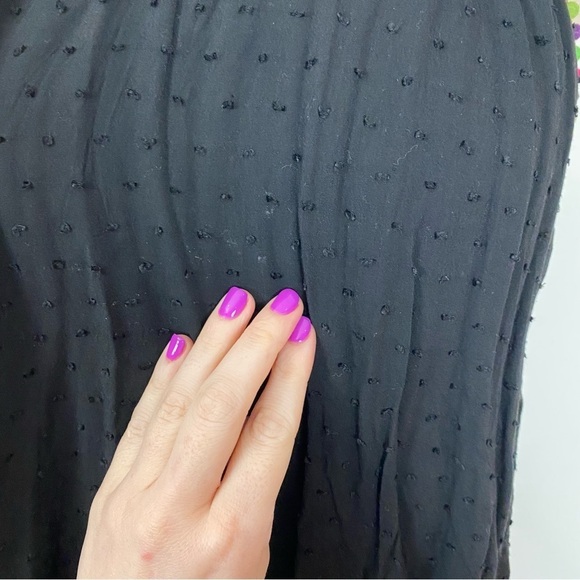 Honey Belle Womens Tank Top Black Textured L - Picture 6 of 7